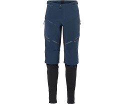 Cykelbyxor Vaude Virt II Softshell Pants Men Dark Sea